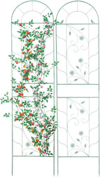 Large Wrought Iron Garden Trellises for Climbing Plants