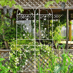 Large Wrought Iron Garden Trellises for Climbing Plants