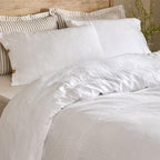 Lark Cotton Muslin Duvet Cover Set