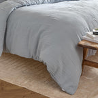 Lark Cotton Muslin Duvet Cover Set