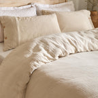 Lark Cotton Muslin Duvet Cover Set