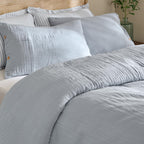 Lark Cotton Muslin Duvet Cover Set