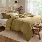 Lark Cotton Muslin Duvet Cover Set