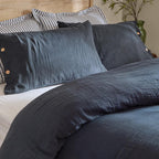 Lark Cotton Muslin Duvet Cover Set