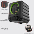 Laser Level Lazer Tool Self-Leveling Beam Cross Line