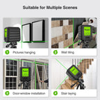 Laser Level Lazer Tool Self-Leveling Beam Cross Line