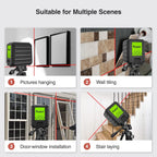 Laser Level Lazer Tool Self-Leveling Beam Cross Line
