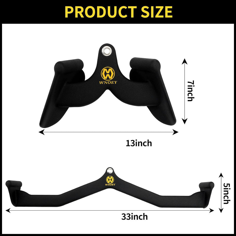 Lat Pull Down Bar Pulldown Attachments T-Bar V-Bar