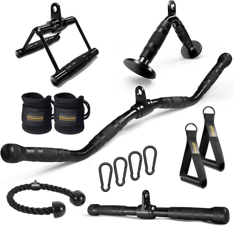 Lat Pulldown Attachments Combo Cable Machine Accessories