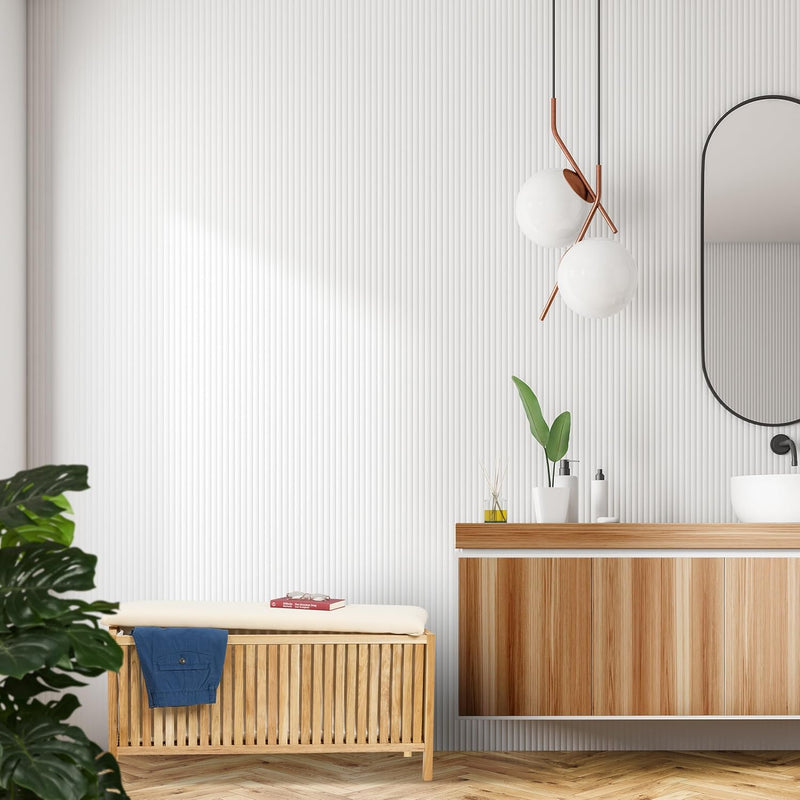 Laundry Chest with Seat Storage Bench Bathroom Stool
