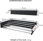 Laundry Drying Rack Wall Mounted Retractable Clothes 25KG