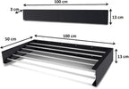 Laundry Drying Rack Wall Mounted Retractable Clothes 25KG
