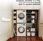 Laundry Drying Rack Wall Mounted Retractable Clothes 25KG