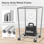 Laundry Hamper with Heavy Duty Steel Frame 320