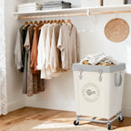 Laundry Hamper with Heavy Duty Steel Frame 320