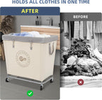 Laundry Hamper with Heavy Duty Steel Frame 320