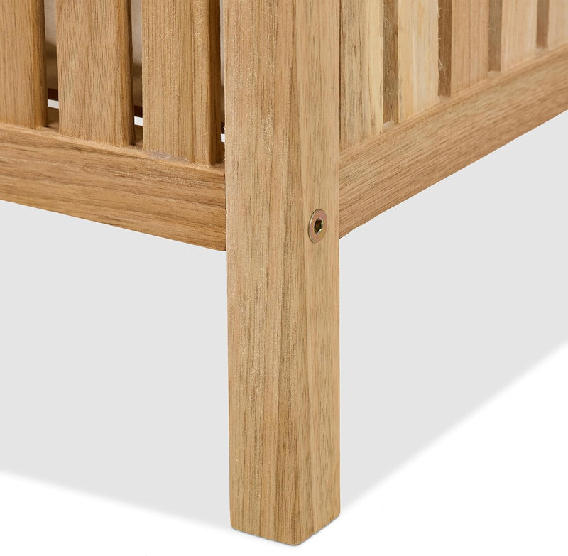 Laundry Hamper with Seat Bathroom Stool Storage 30L