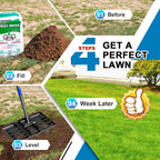 Lawn Leveling Rake 43 X 25CM Levelawn