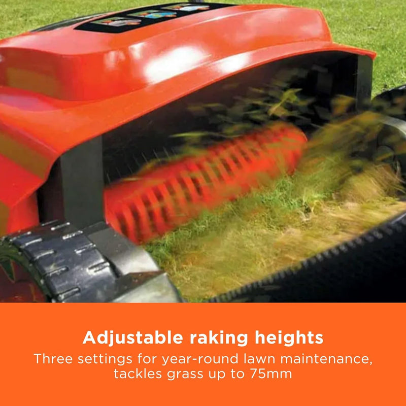 Lawn Raker 600W Adjustable Height Scarifier with Large