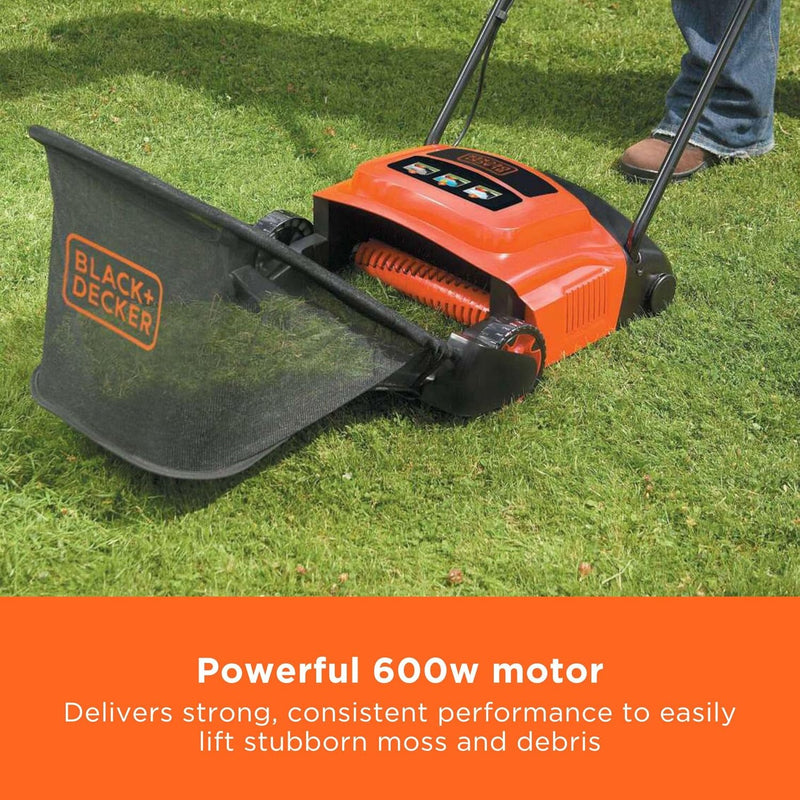 Lawn Raker 600W Adjustable Height Scarifier with Large