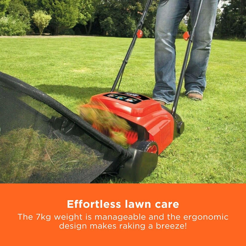 Lawn Raker 600W Adjustable Height Scarifier with Large