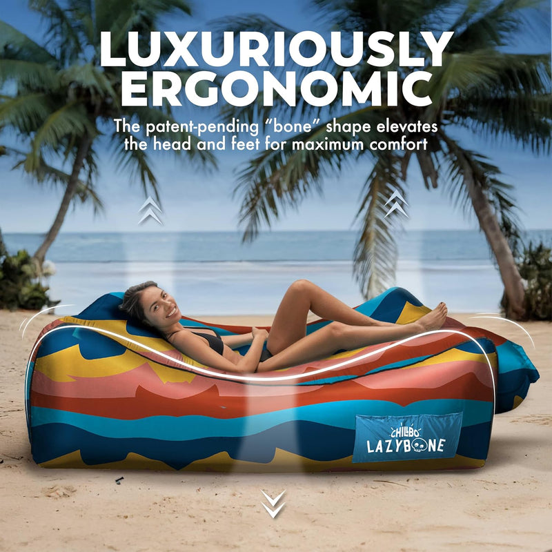 Lazybone Inflatable Couch Ultimate Lounger for Maximum Chill