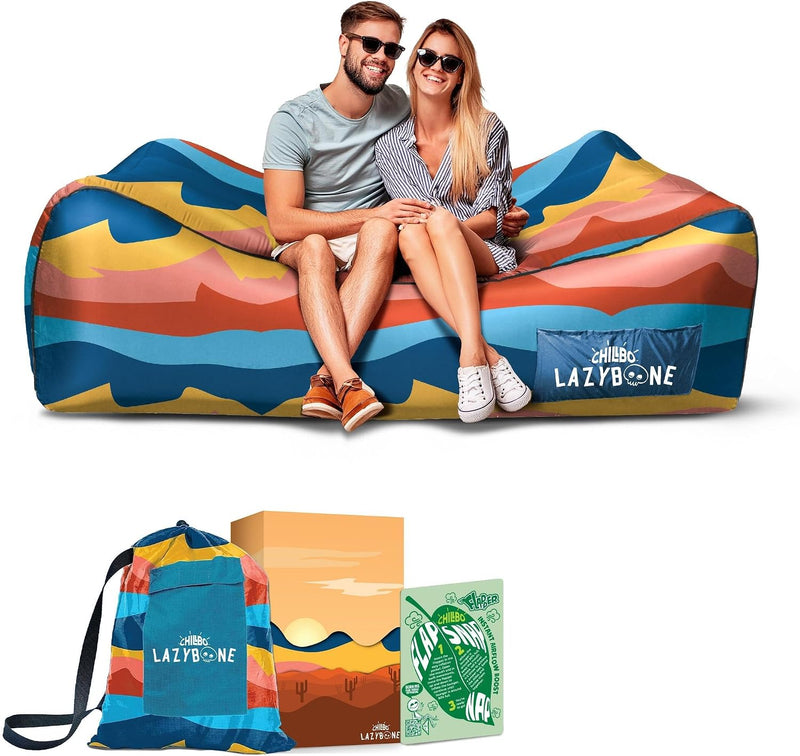 Lazybone Inflatable Couch Ultimate Lounger for Maximum Chill