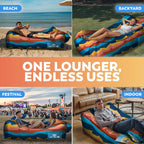 Lazybone Inflatable Couch Ultimate Lounger for Maximum Chill