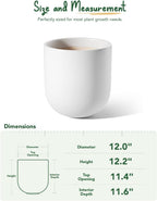 Le Tauci Pots for Plants Ceramic