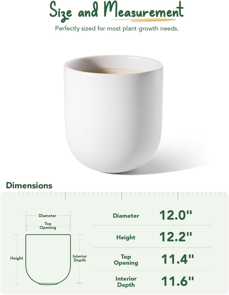Pots for Plants Ceramic Large Planters