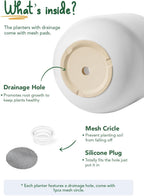 Le Tauci Pots for Plants Ceramic