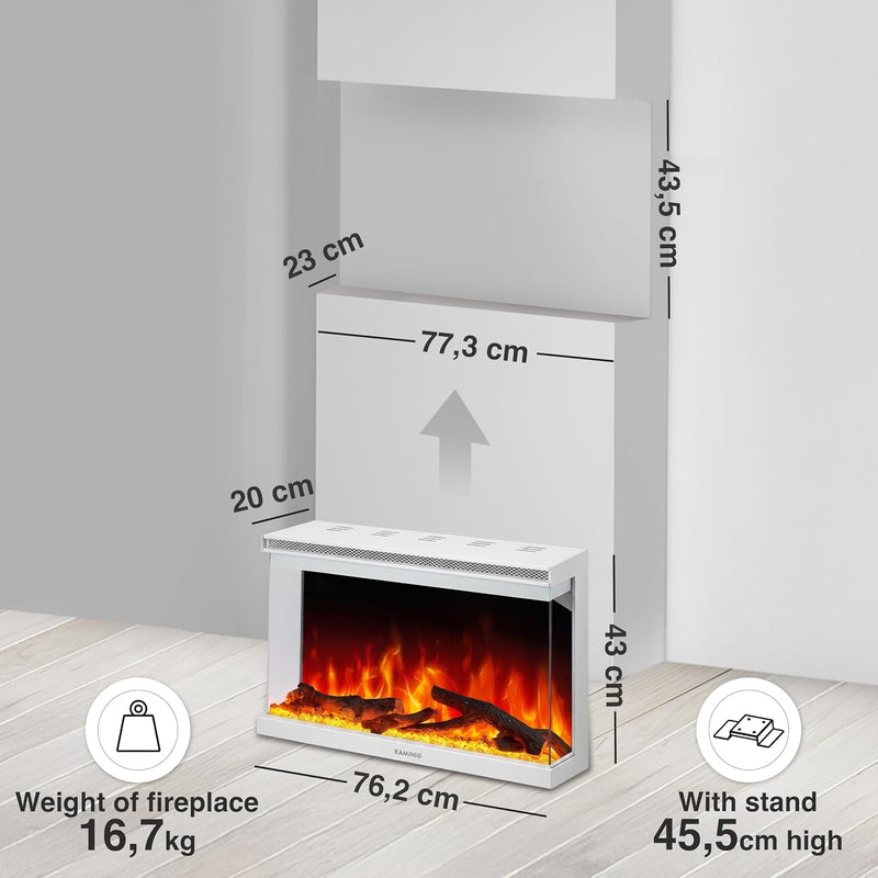 Lea Pro 60 Electric Fire with Heater