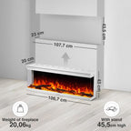 Lea Pro 60 Electric Fire with Heater