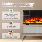 Lea Pro 60 Electric Fire with Heater