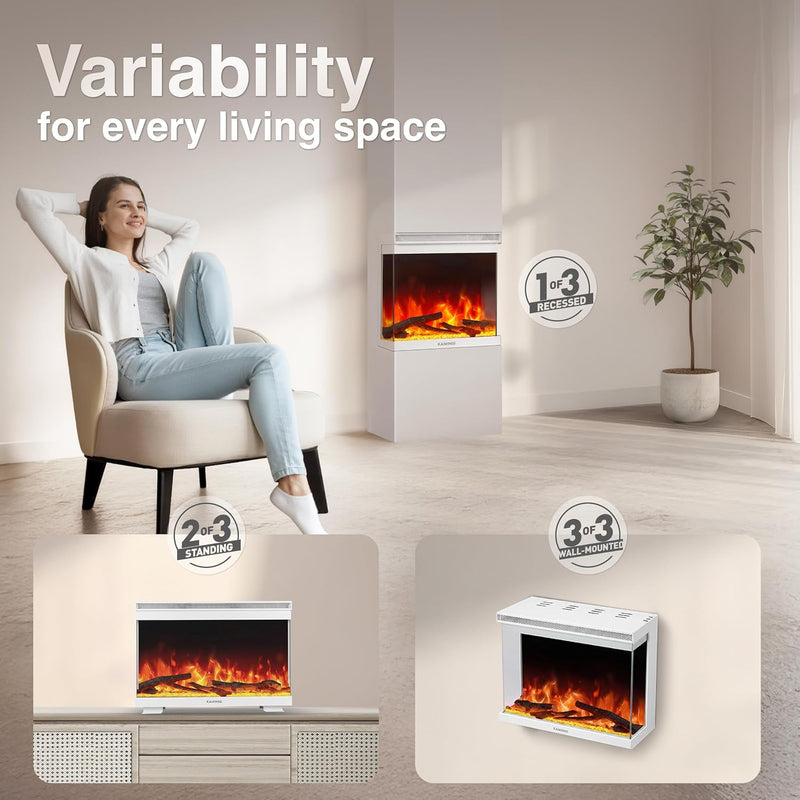 Lea Pro 60 Electric Fire with Heater