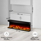 Lea Pro 60 Electric Fire with Heater