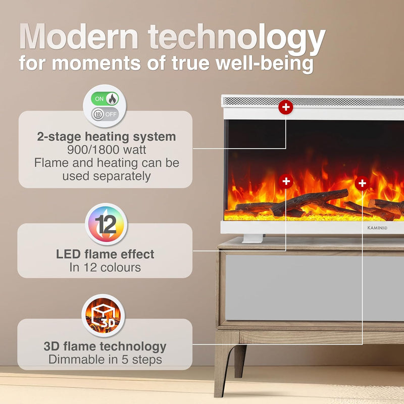 Lea Pro 60 Electric Fire with Heater