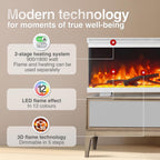 Lea Pro 60 Electric Fire with Heater