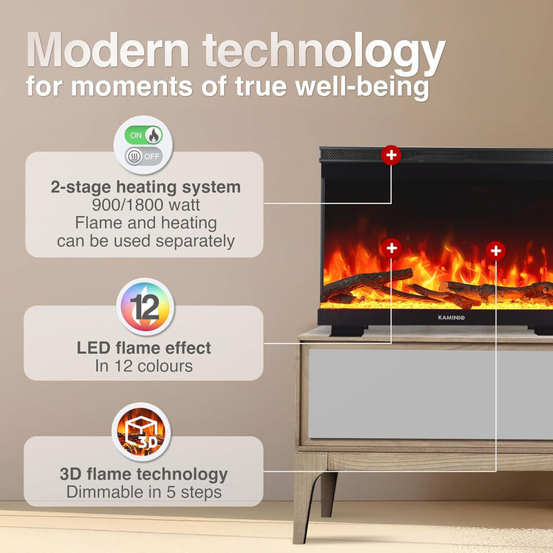 Lea Pro 60 Electric Fire with Heater