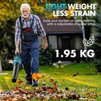 Leaf Blower Cordless 8000mah Battery with Fast Charger