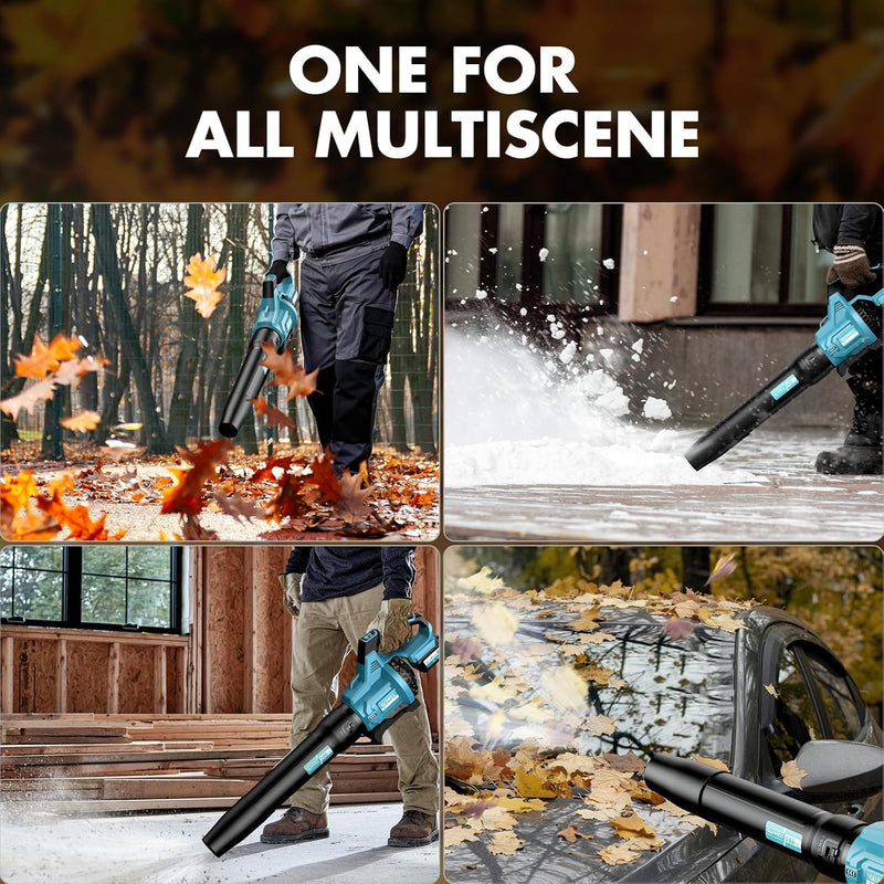 Leaf Blower Cordless 8000mah Battery with Fast Charger
