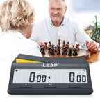 Leap Chess Clock Upgraded Digital Timer with Bonus