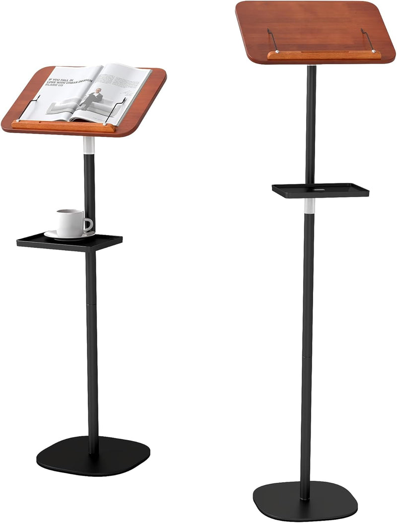 Lectern Podium Stand Adjustable 45119CM Portable Standing Desk