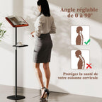 Lectern Podium Stand Adjustable 45119CM Portable Standing Desk