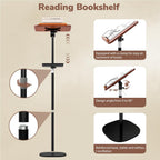 Lectern Podium Stand Adjustable 45119CM Portable Standing Desk