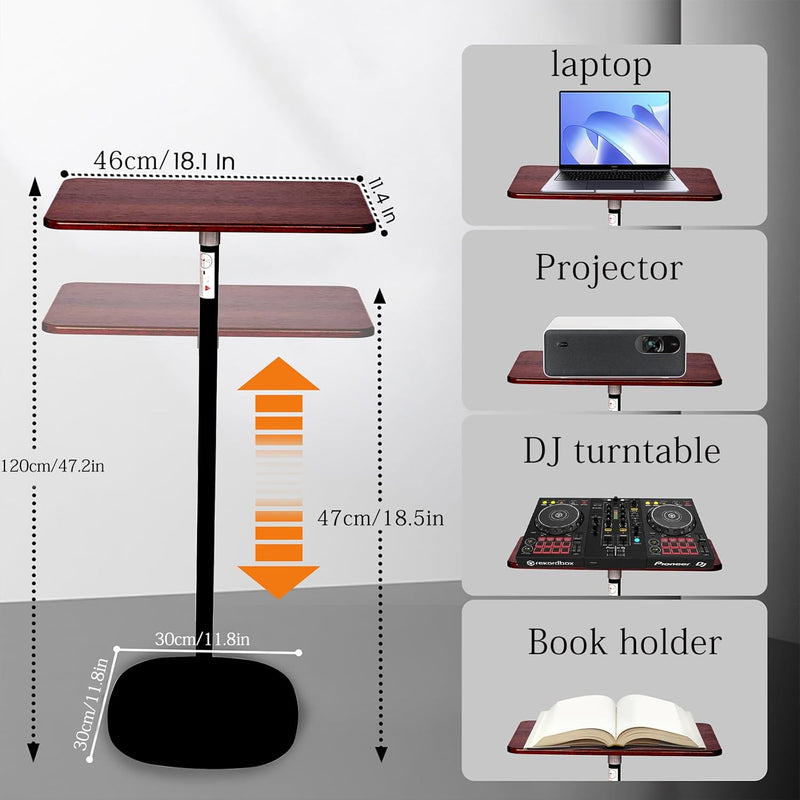 Lectern Podium Stand Adjustable 45119CM Portable Standing Desk