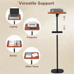 Lectern Podium Stand Adjustable 45119CM Portable Standing Desk