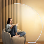 LED Arc Floor Lamp Dimmable Modern Standing