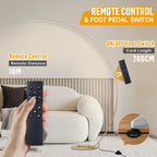 LED Arc Floor Lamp Dimmable Modern Standing
