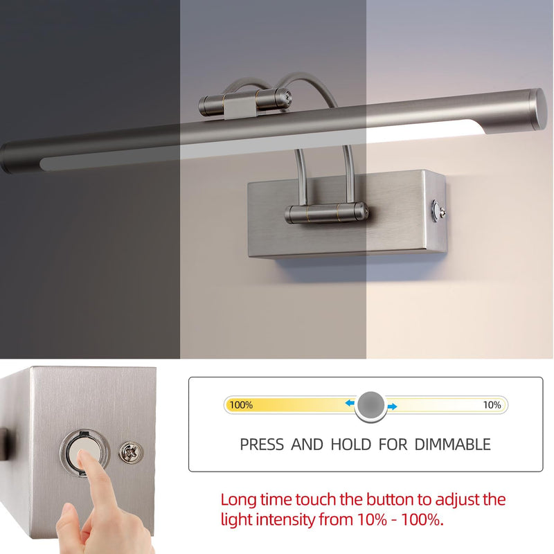 LED Bathroom Vanity Light Fixture 12W 60CM Cabinet